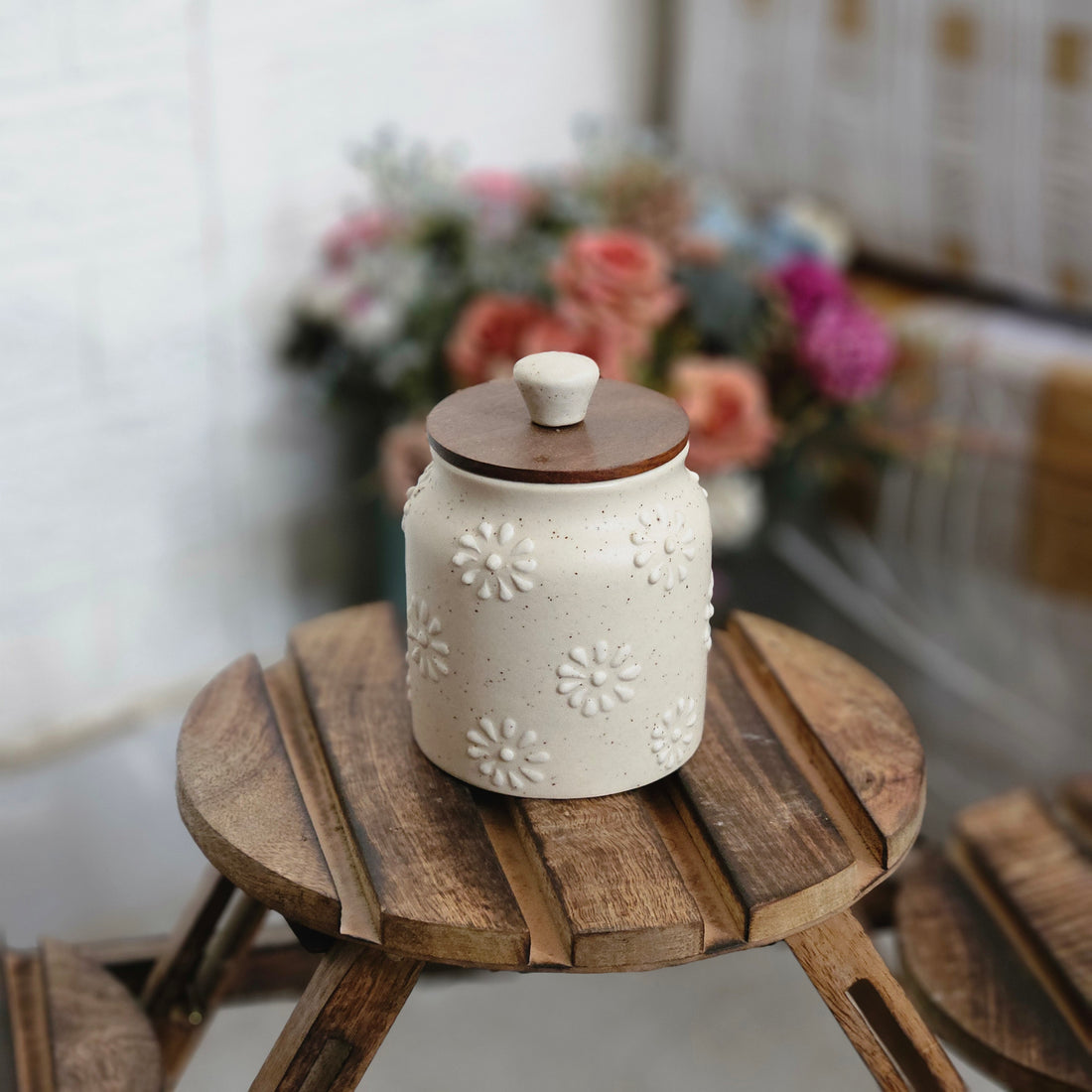 Air Tight Daisy Jar – 400ml