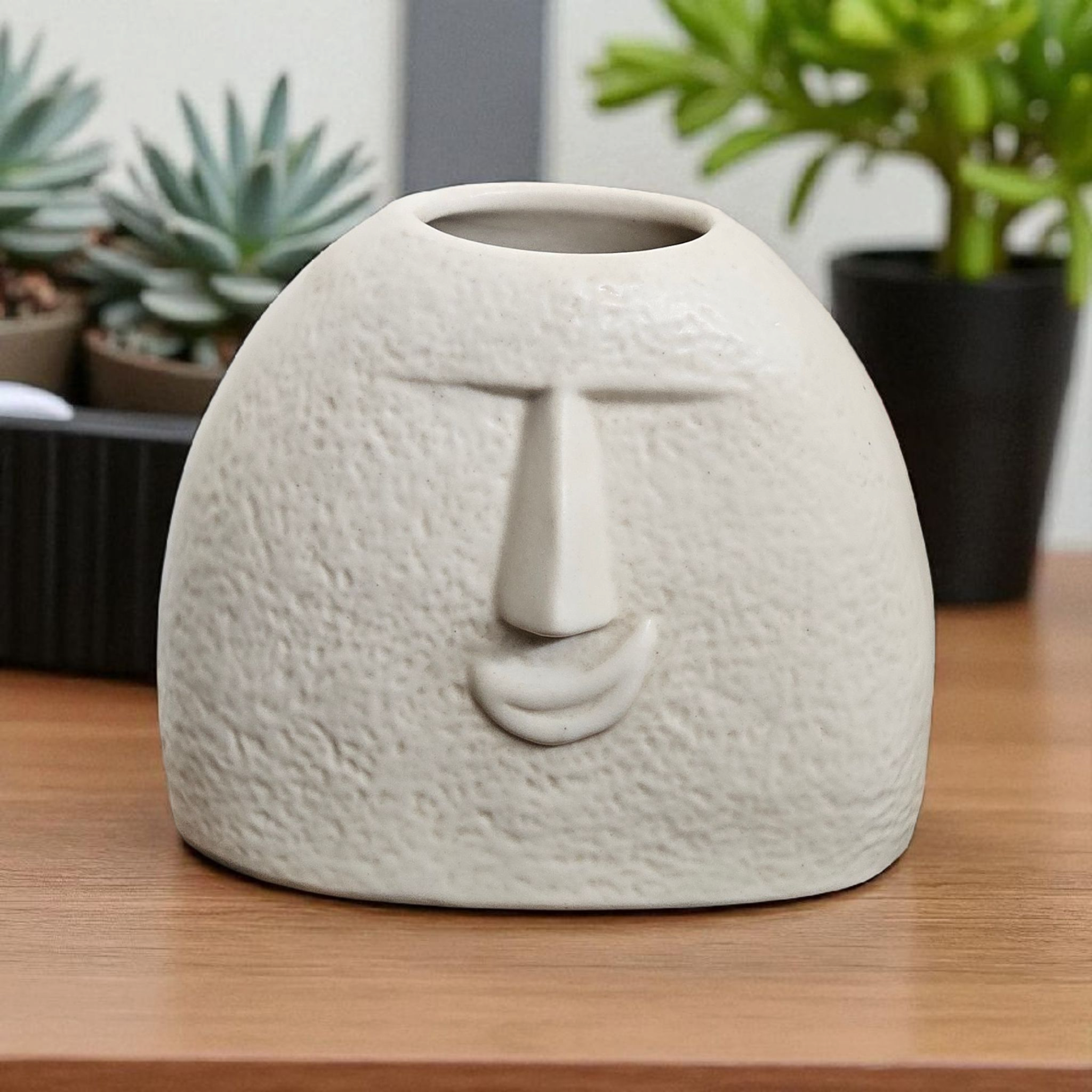 Men Face Vase 7 Inch  – Premium Quality (Copy)