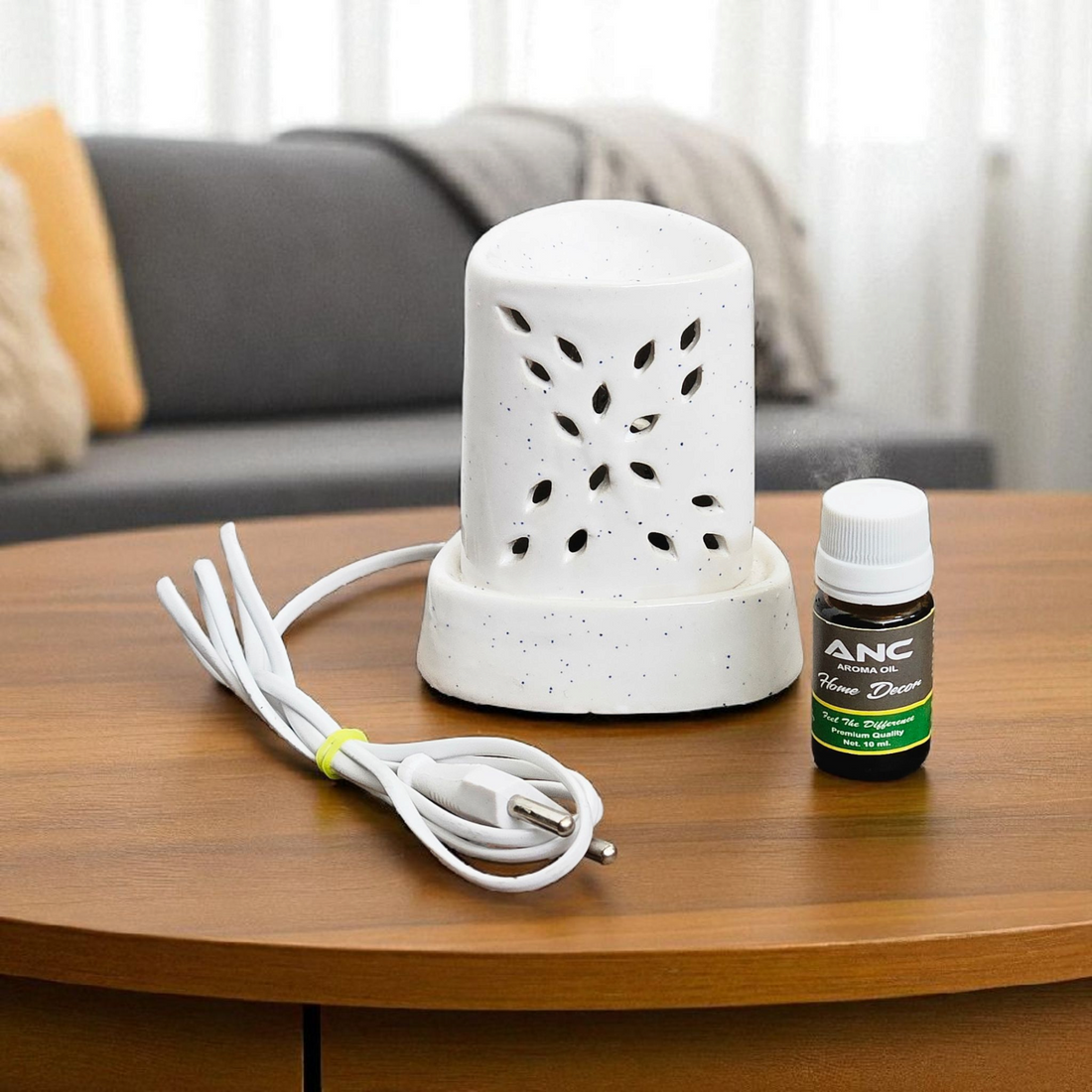 Cylinder Electric Diffuser with Fragrance – Premium Quality