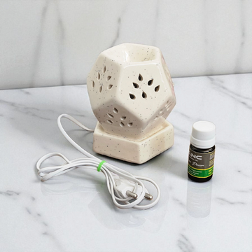 Haxon Off White Electric Diffuser with Fragrance – Premium Quality