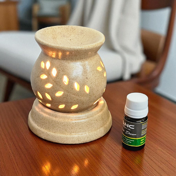 Matki Beige Electric Diffuser with Fragrance – Premium Quality