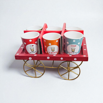 Chai Ka Thella (Tea Stall) – 6 Cup Set (Premium Quality)