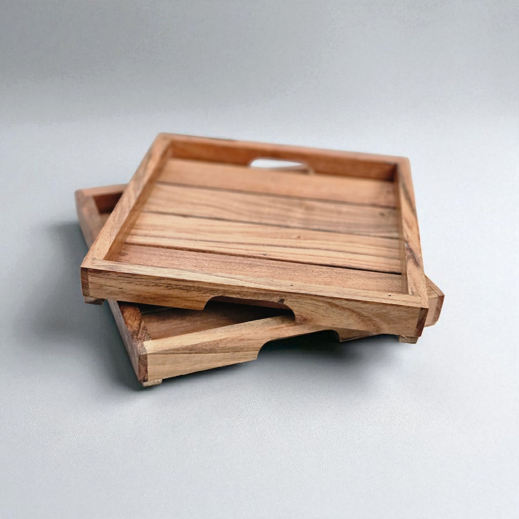 Wooden Tray 9x9 Inch – Premium Quality