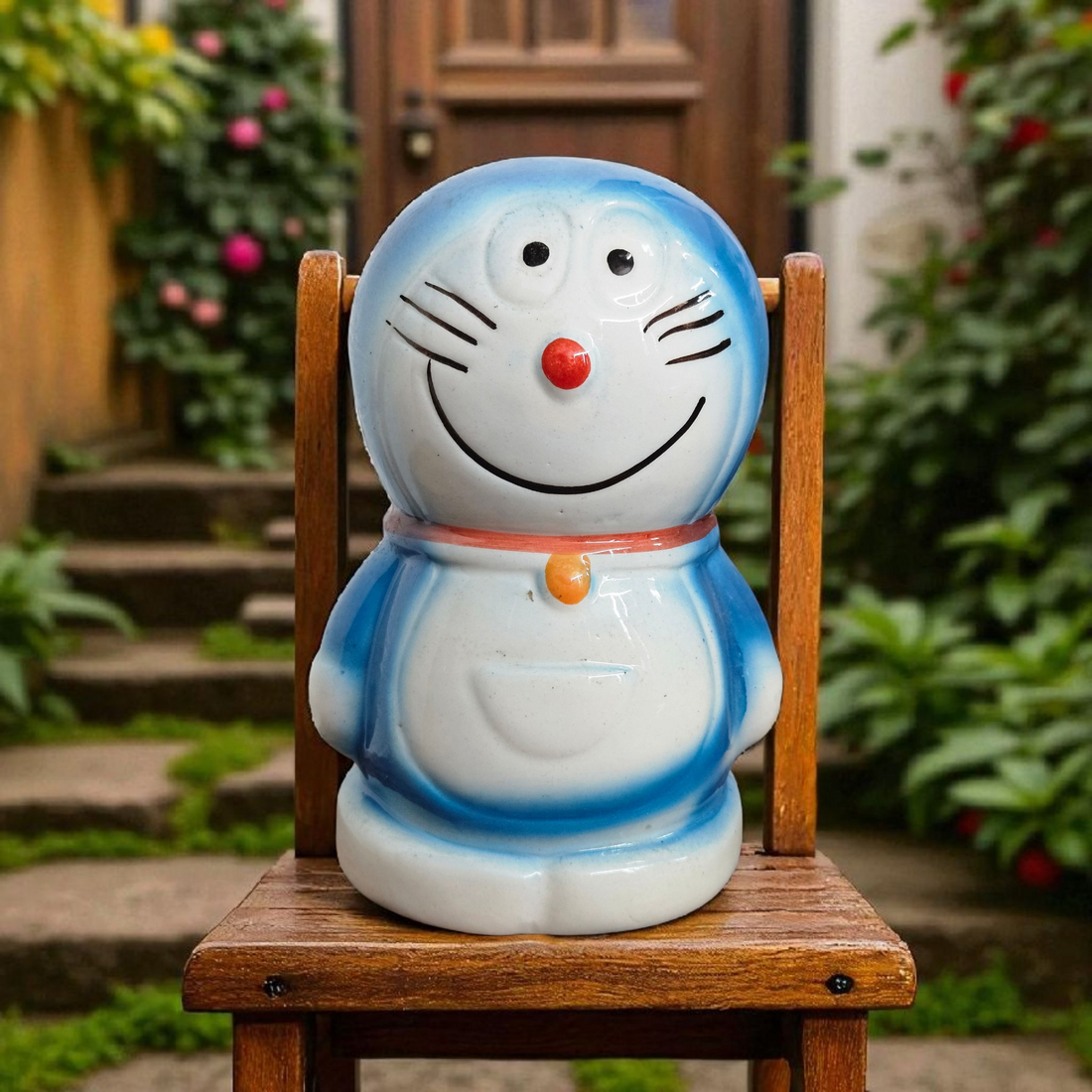 Blue Doraemon Money Bank – 7 Inch 💙