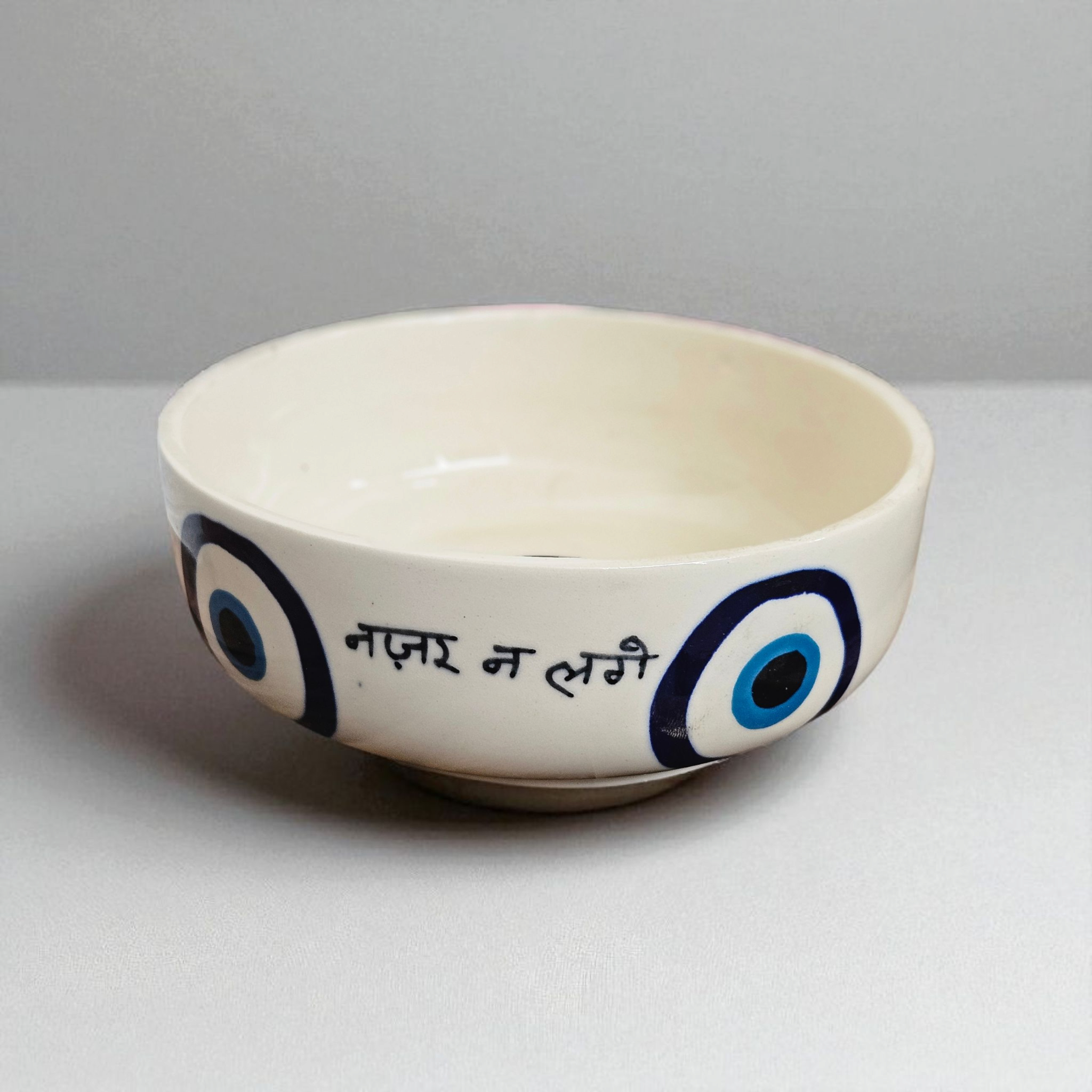 Nazar Na Lage Pasta Bowl – 7 Inch 🧿