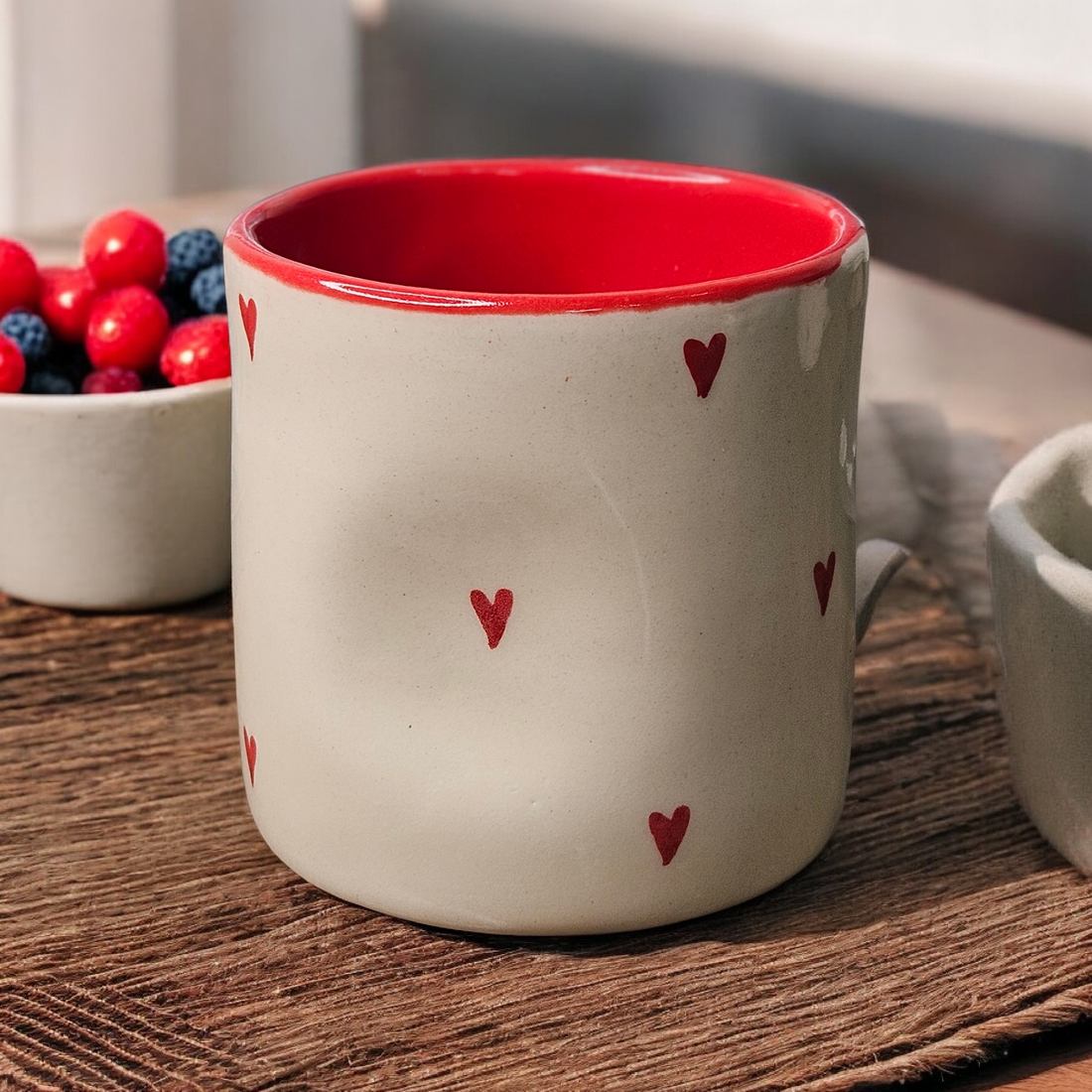 ❤️ Red Heart Tumbler – 320ML