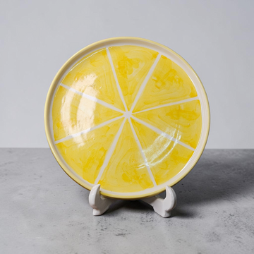 🍋✨ Lemon Fruit Platter – 10 Inch 🍽️🌿