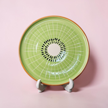 🥝✨ Kiwi Fruit Platter – 8 Inch 🍽️🌿