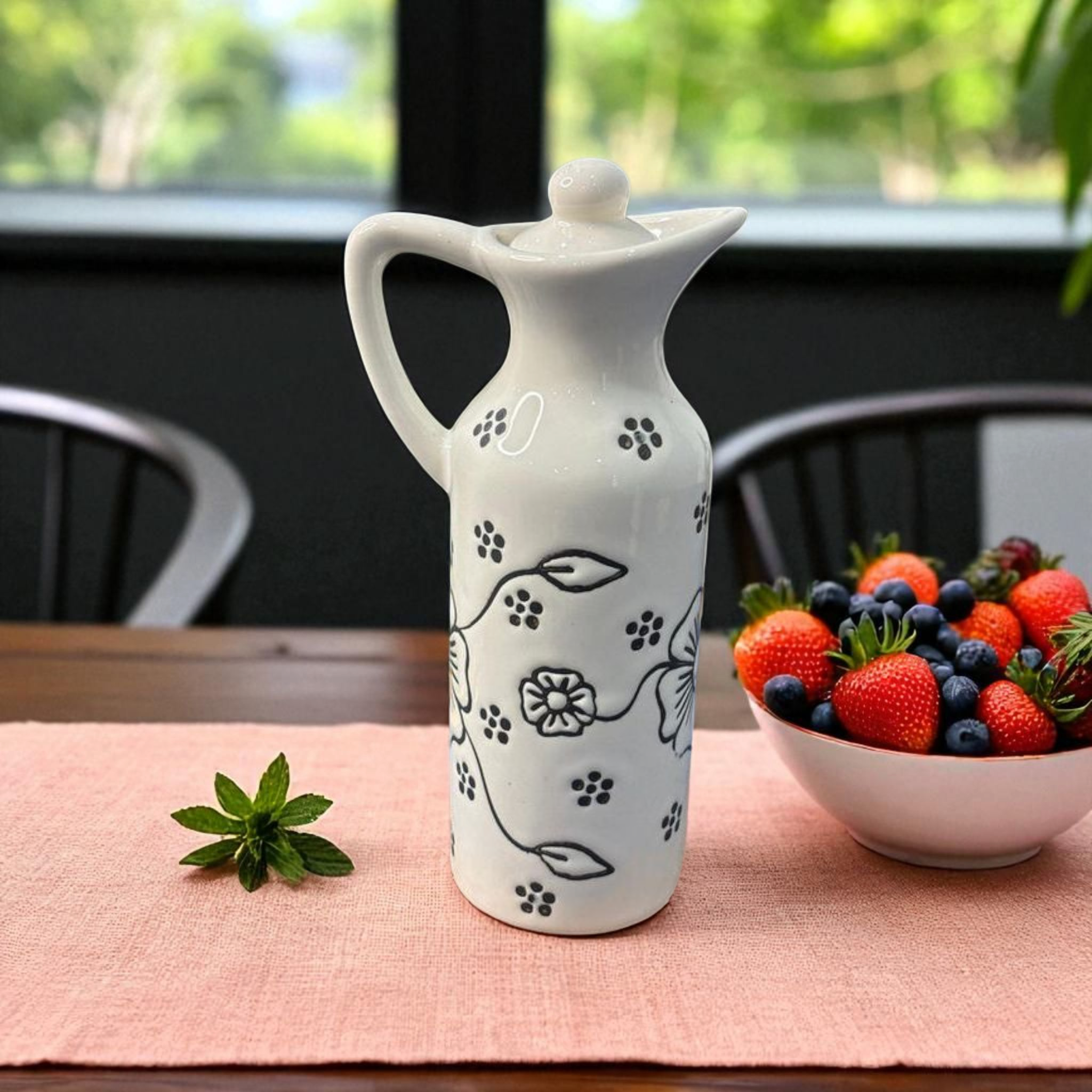 Oil Dispenser – Black Print (500ml) 🫒